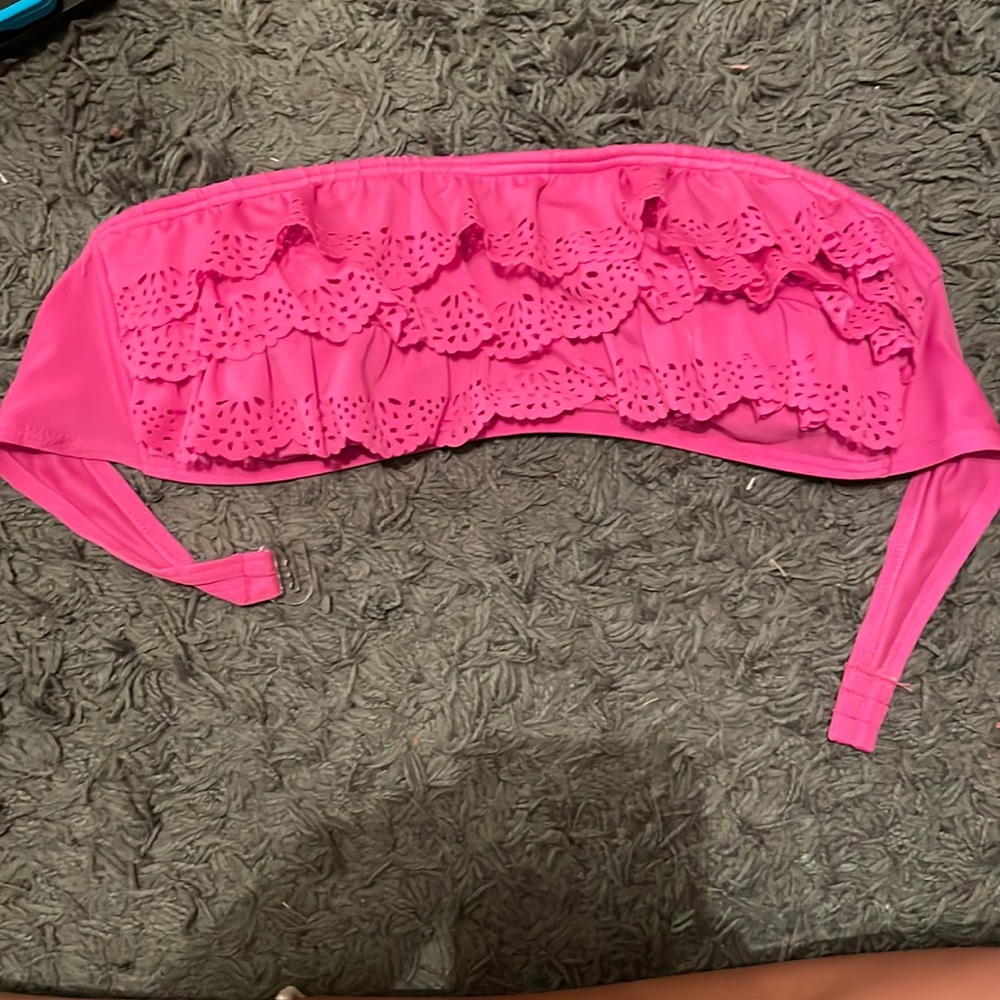 Cute bathing suit top.